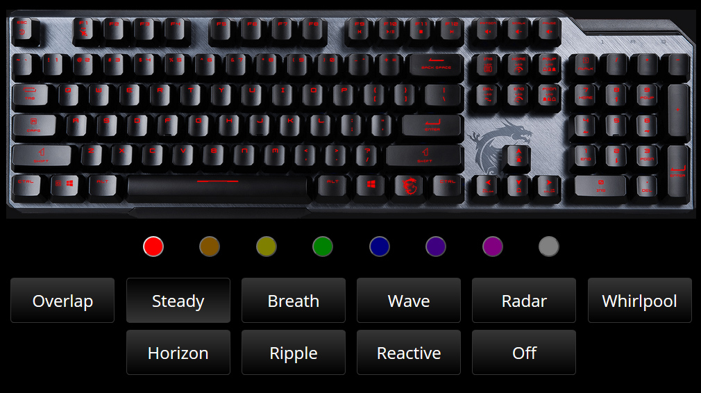 MSI Gaming Keyboard